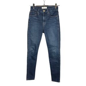Madewell Womens Size 24 10" High Rise Skinny Jeans Hayes Wash Stretch Denim *TF